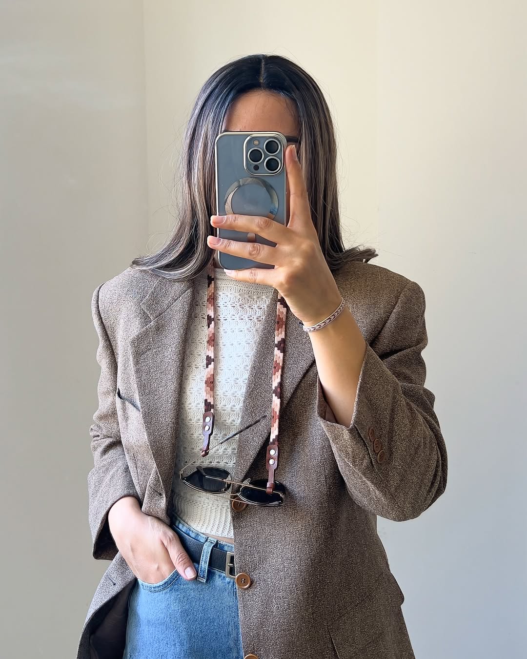 بند عینک طرح صحرا